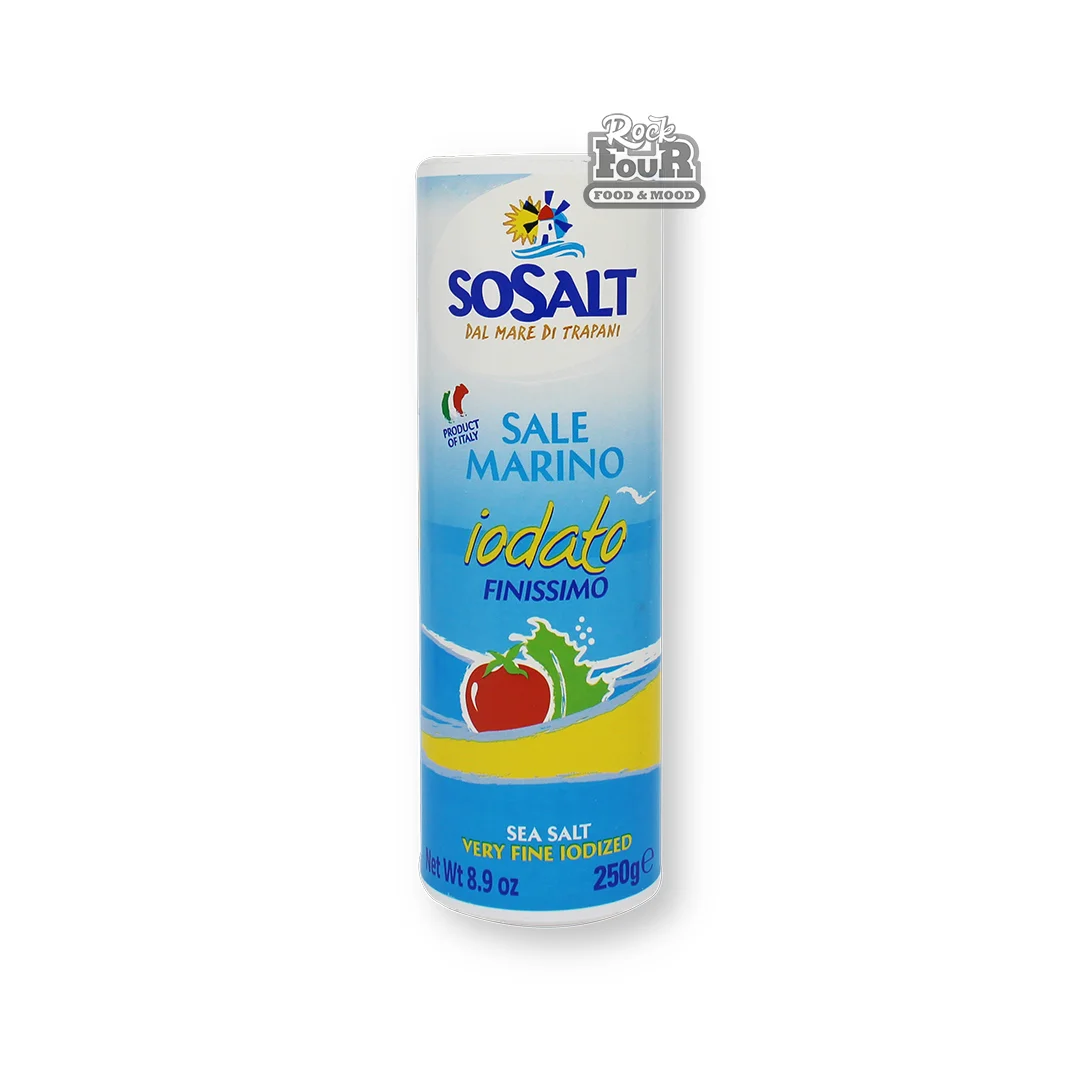 Sea salt "Sosalt" fine, iodized 250g